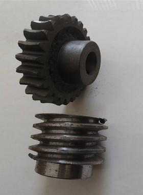 湖北天门干一MB113 MB115型 木工带锯条自动磨齿机配件 涡轮 涡杆