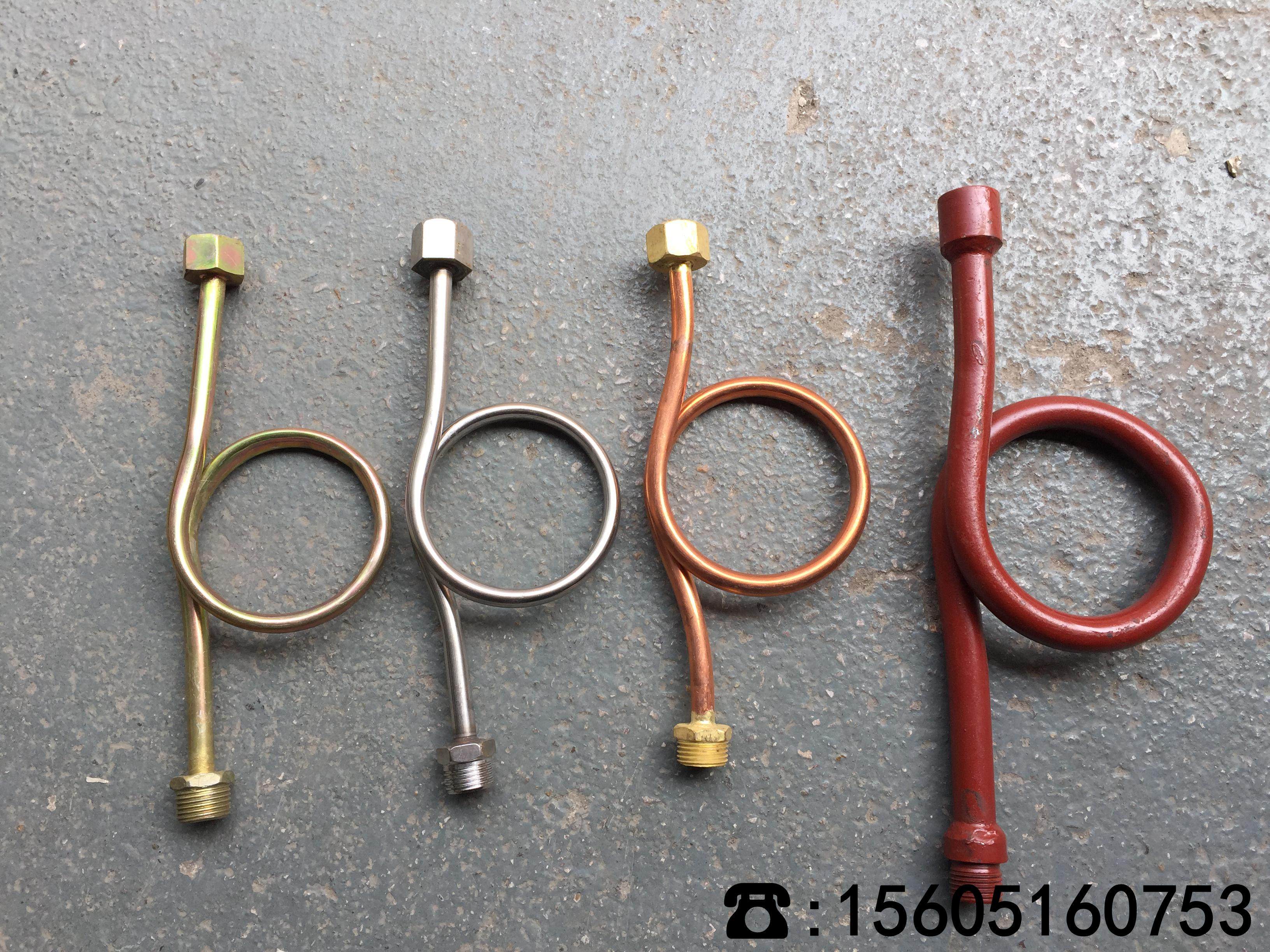 压力表弯管 表弯 4分dn15接头铁表弯 铜表弯 不锈钢表弯 高压表弯