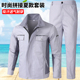 结实耐磨电焊防烫劳保服工厂车间工人工装 春夏纯棉工作服套装 男士