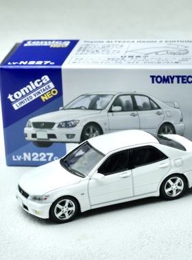 TLV N227c Toyota丰田ALTEZZA RS200咬地鲨白 汽车模型TOMYTEC多