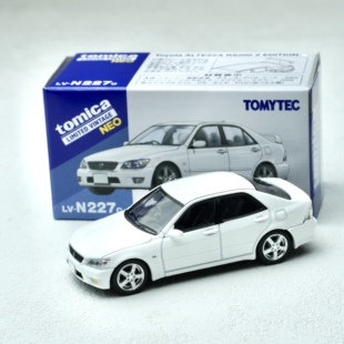 TLV N227c Toyota丰田ALTEZZA RS200咬地鲨白 汽车模型TOMYTEC多