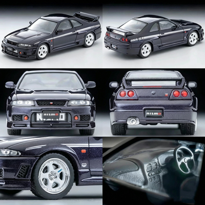 TLV日产Nissan GTR R33Nismo 400R N305午夜紫1:64 多美卡TOMYTEC