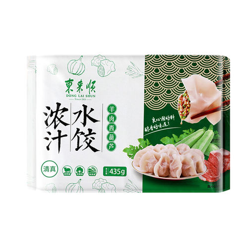 羊肉西葫芦水饺435g*2东来顺