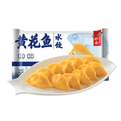 船歌鱼水饺黄花鱼水饺460g/袋24