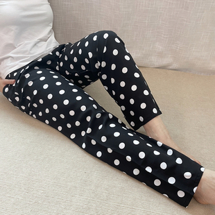 纯棉绸老人裤 女人造棉老太太夏天直筒长裤 子外穿 空调睡裤 婆婆薄款