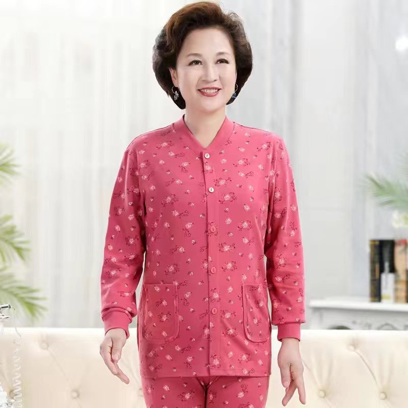 7080岁奶奶开衫系扣长袖秋衣老太太纯棉舒适保暖上衣老人女装冬装,女装/女士精品,中老年女装,淘宝优惠券,粉丝福利购,淘宝优惠卷