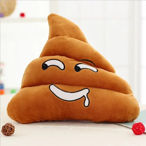 夜市毛绒玩具emoji便便男孩摆摊公仔表情抱枕5-12抱枕爆款岁创意