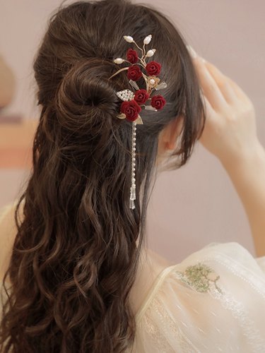 喜庆氛围发饰古风簪子