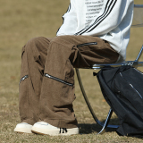 26年春季新款灯芯绒高街潮款直筒宽松休闲裤1401-K086-P50控78，男装休闲裤，星座1401