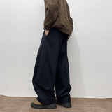 25年春秋新款老爹裤休闲西裤高街潮款直筒宽松1401-K216-P45，男装西裤，星座1401