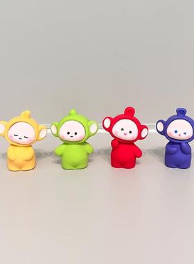 微景观创意可爱天线宝宝DIY装饰品配件迷你汽车载桌面小摆件