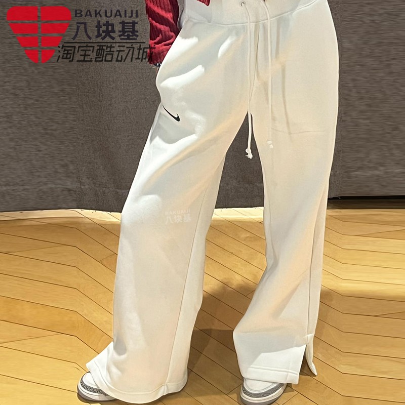 耐克女裤阔腿裤休闲卫裤直筒长裤