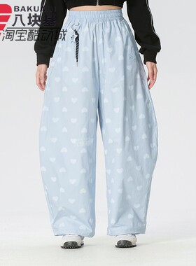 PUMA彪马女款2026夏新款Woven Pants wide运动直筒长裤 638521-68