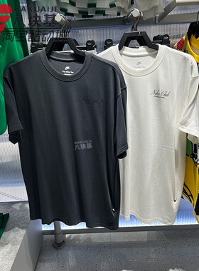 Nike耐克男装2026秋季背面印花莫代尔亲肤宽松短袖T恤 IX4987-060