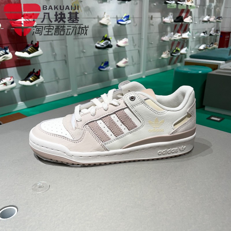阿迪达斯三叶草女鞋2025夏季款时尚篮球风耐磨运动休闲板鞋JP9964