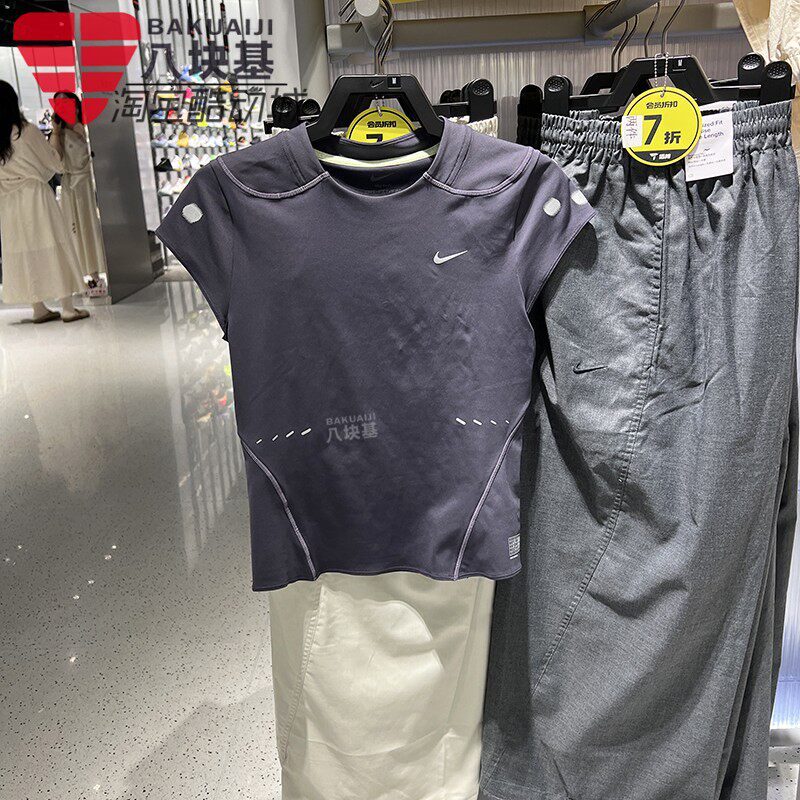 耐克女子2026夏季Dri-FIT ADV夜跑系列速干修身短袖T恤IR7590-573