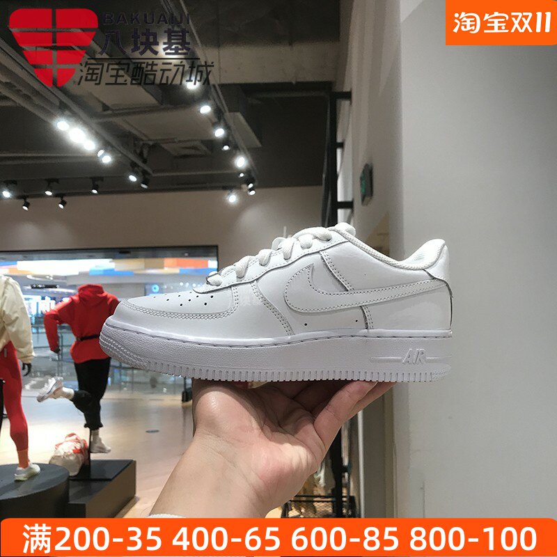Nike耐克大童女鞋2026春季运动休闲小白鞋空军一号板鞋DH2920-111