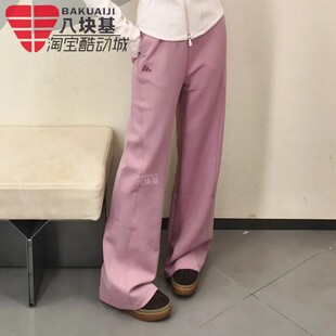 宽松阔腿裤 阿迪达斯女裤 2026春季 金晨同款 KH2706 舒适休闲直筒长裤