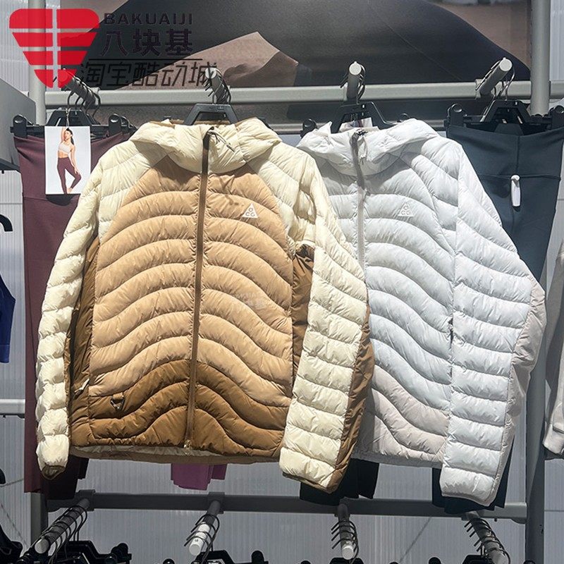 耐克男装排骨棉服连帽运动棉衣