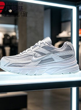Nike耐克男鞋2026秋季银灰金属质感拼接复古休闲老爹鞋394055-005