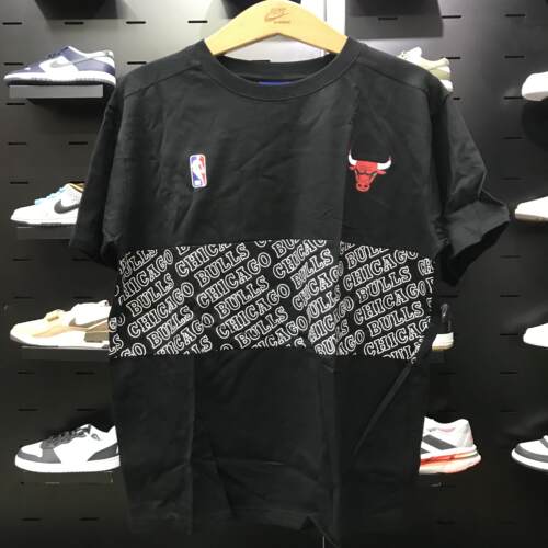 NBA公牛队男装夏新款宽松百搭舒适运动短袖T恤F3APSU22TE12692CHI