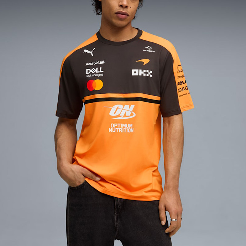 PUMA彪马男装2026秋季迈凯伦F1车队车迷赛车运动短袖T恤713952-01