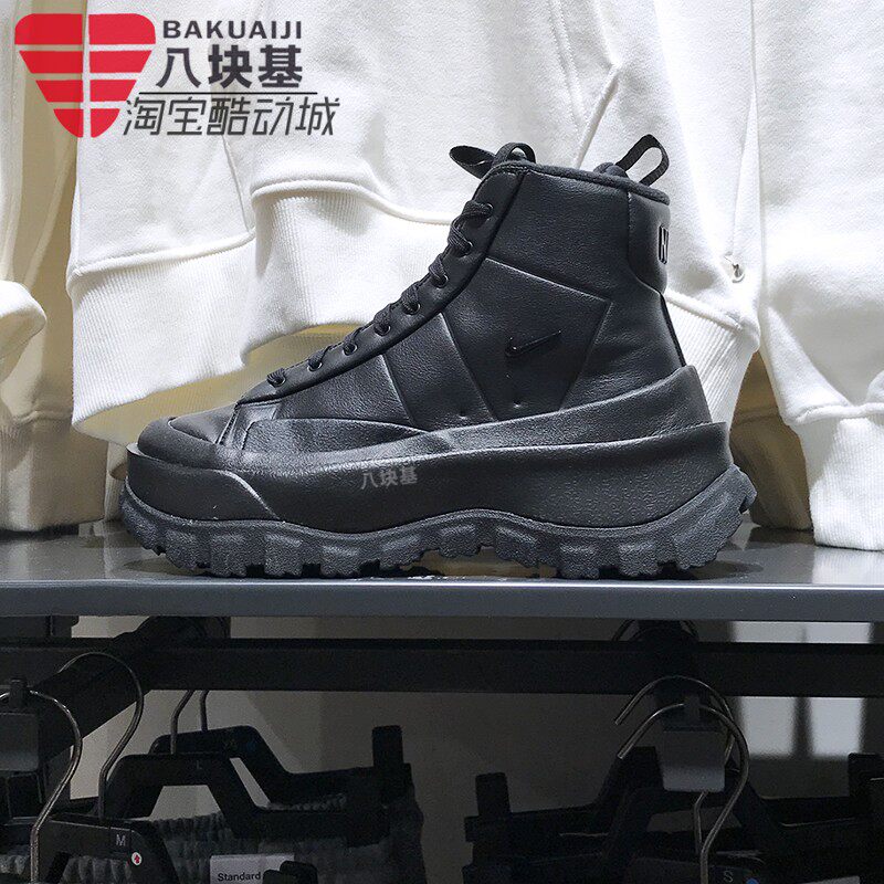 Nike耐克女鞋2024冬季开拓者舒适保暖厚底高帮运动靴子FQ9065-002