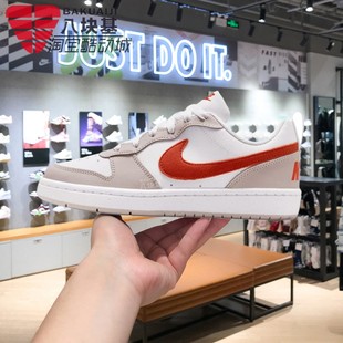 IQ2725 COURT红钩撞色舒适休闲板鞋 100 2026新年款 Nike耐克大童鞋