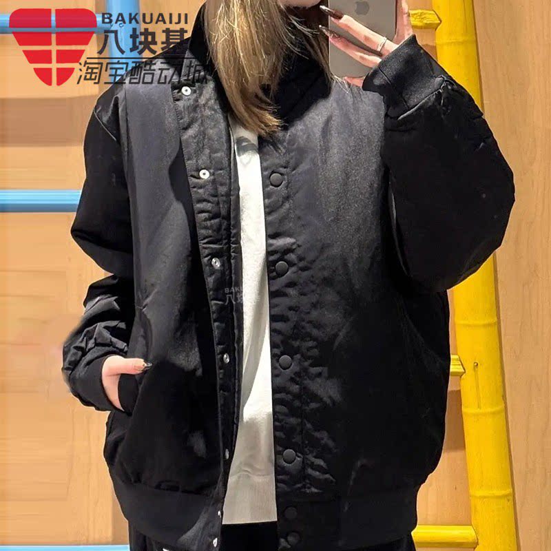 耐克女装棒球服单排扣夹克外套