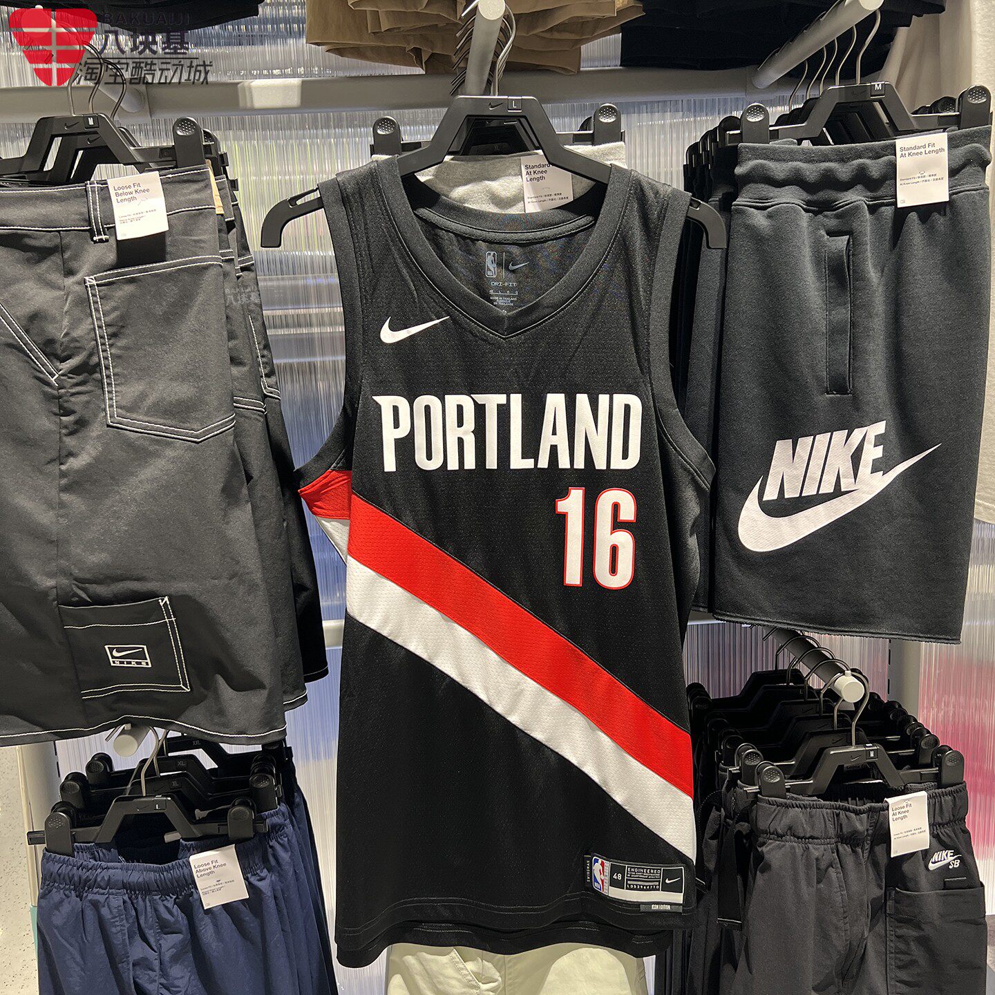 Nike耐克男装2026秋季款波特兰开拓者队篮球运动背心IRHM3990-016