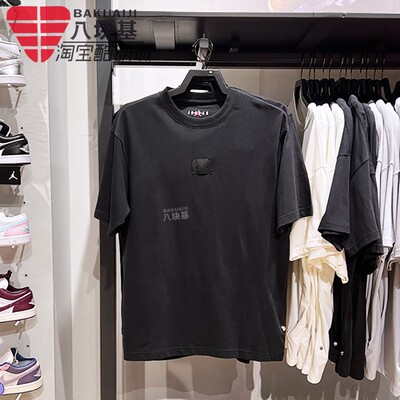 舒适柔软纯色休闲短袖T恤耐克