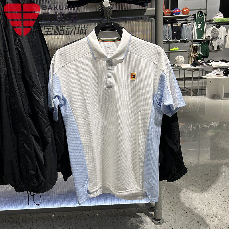 Nike耐克男装2026夏款速干POLO衫网球运动翻领短袖T恤 IR6293-100