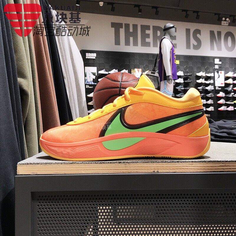 Nike耐克男鞋2024冬季字母哥6代大钩子减震实战篮球鞋 FJ7807-601