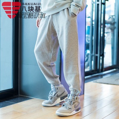 运动休闲宽松束脚长裤阿迪达斯