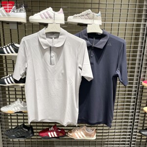 adidas阿迪达斯男子2026夏上衣翻领POLO衫运动休闲短袖T恤 KG0818