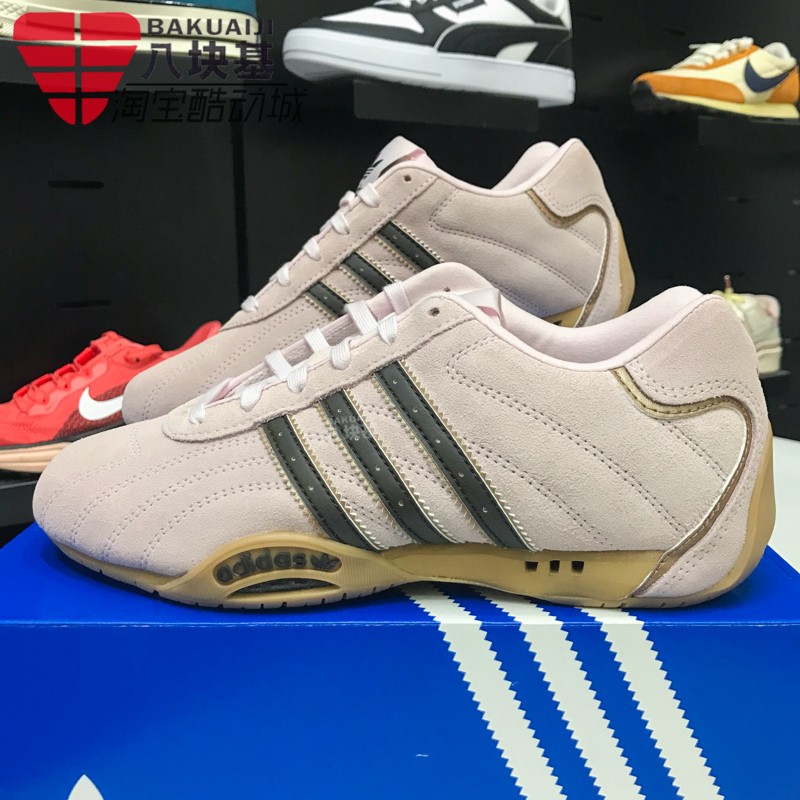 阿迪达斯三叶草女鞋ADIRACER经典赛车鞋薄底舒适休闲运动鞋JS4519