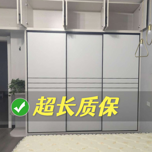 厂家直销支持定制推拉门实木