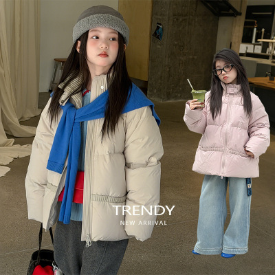 女童超好看羽绒棉服冬季新款
