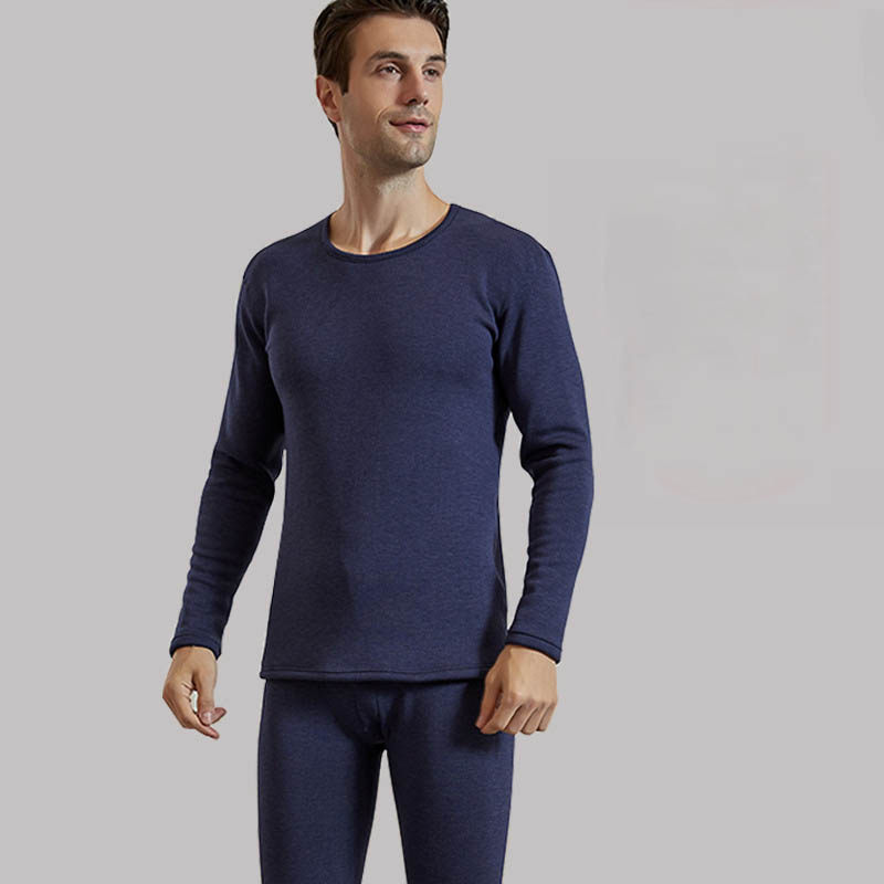 열 속옷 남자 두꺼운 양고기 캐시미어 양털 롱 존스