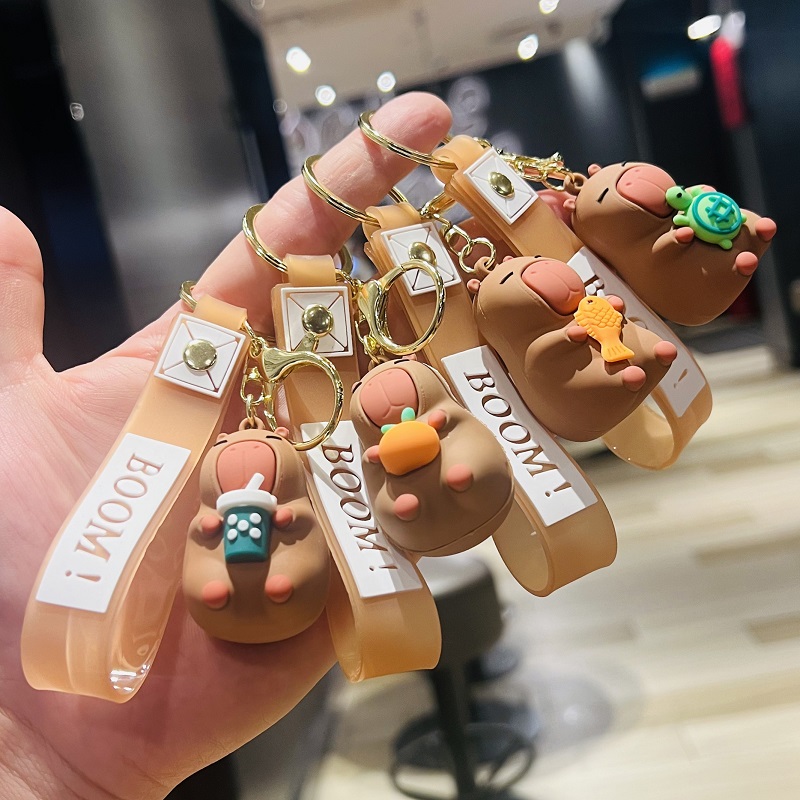 卡皮巴拉钥匙扣挂件活动小礼品