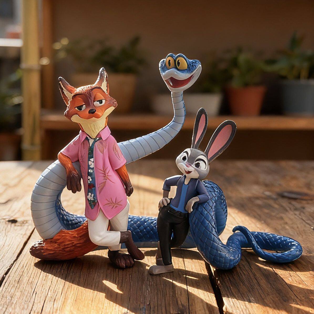 疯狂动物城2周边手办朱迪