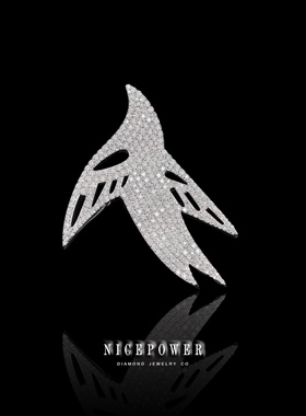 NICEPOWER定制欣赏 Custom [燕子］ 莫桑钻符号定制
