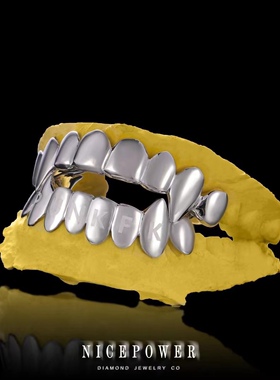 NICEPOWER Grillz欣赏 光面尖牙