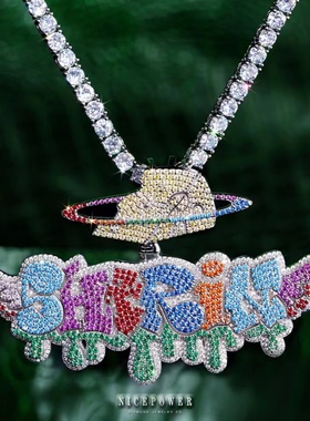 NICEPOWER定制欣赏 Custom[sʜɪʀɪɴ] 彩色字母吊牌定制