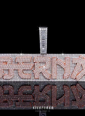 NICEPOWER定制欣赏 Custom  [Berana]莫桑钻字母吊牌定制