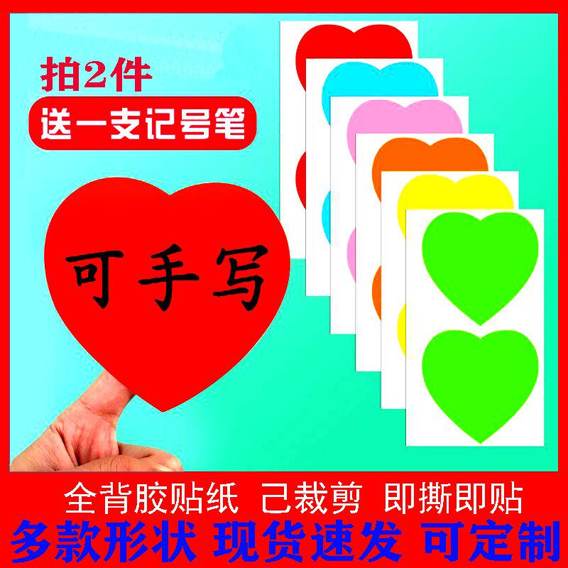 手写空白姓名贴定制名字贴简约圆贴不印字学号前缀纸标胸前贴标签怎么看?