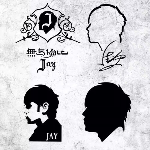 周杰伦电动车反光墙贴