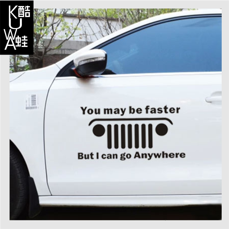 越野e族汽车贴纸 吉普JEEP车贴指南者切诺基牧马人个性装饰车贴