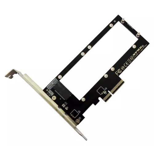 全高挡板PCIe 4.0转to PM9A3 PM9D3 EDSFF E1.S SSD转接卡adapter