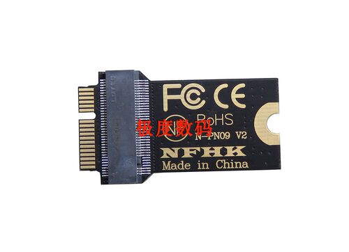A KEY A+E KEY 2230 WiFi无线网卡替代BCM94360CS2转接卡adapter
